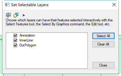 在ArcGIS中如何設(shè)置圖層的可選狀態(tài)？