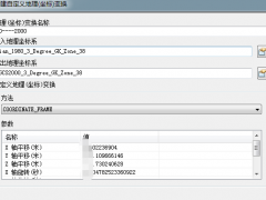 利用arcgis把80坐標(biāo)系的shp格式數(shù)據(jù)轉(zhuǎn)換為2000坐標(biāo)系