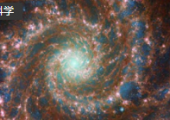 美國(guó)航天局和歐洲航天局公布幻影星系的新圖像